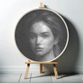 Create Your Own Single Face DIY String Art Portrait - NEW