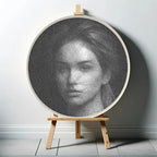 Create Your Own Single Face DIY String Art Portrait - NEW