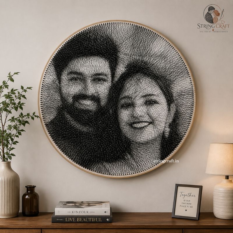 Customize String Art Portrait For Your Love/Couple Gift - NEW