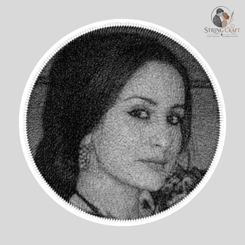 Customize Thread Art Portrait for Your Wife - Surprise Her Today / NEW