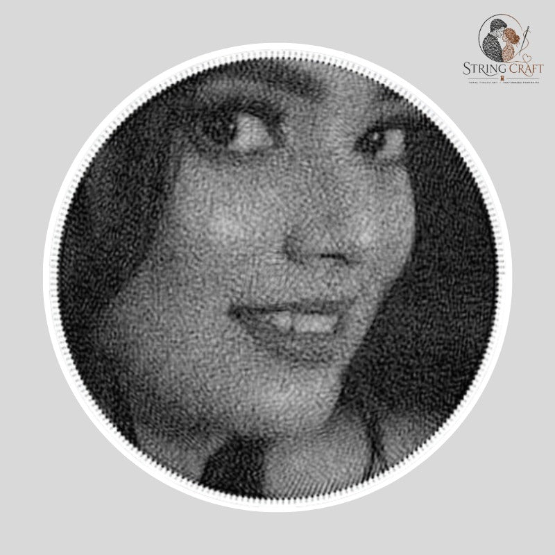 Romantic Customized String Art Portrait for Her | Girlfriend - NEW