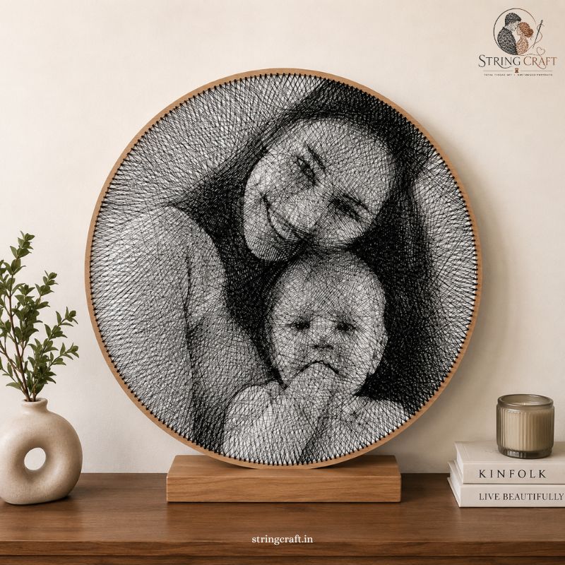 Show Your Bond Through Thread Art: Perfect Gift for Your Mother - NEW