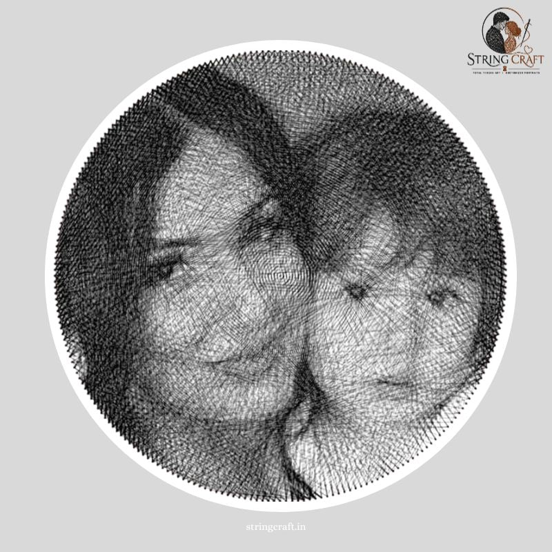 Show Your Bond Through Thread Art: Perfect Gift for Your Mother - NEW