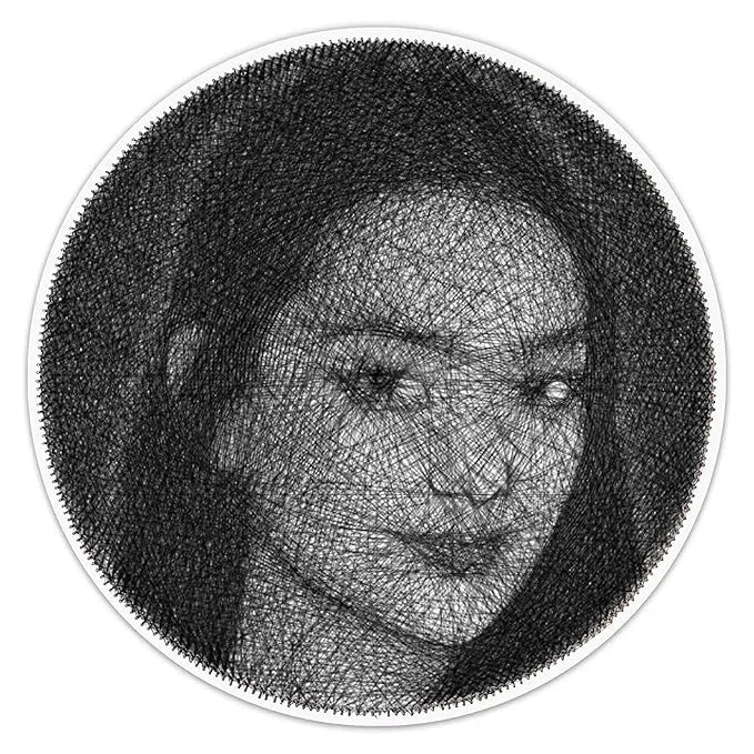 Create Your Own Single Face DIY String Art Portrait - NEW